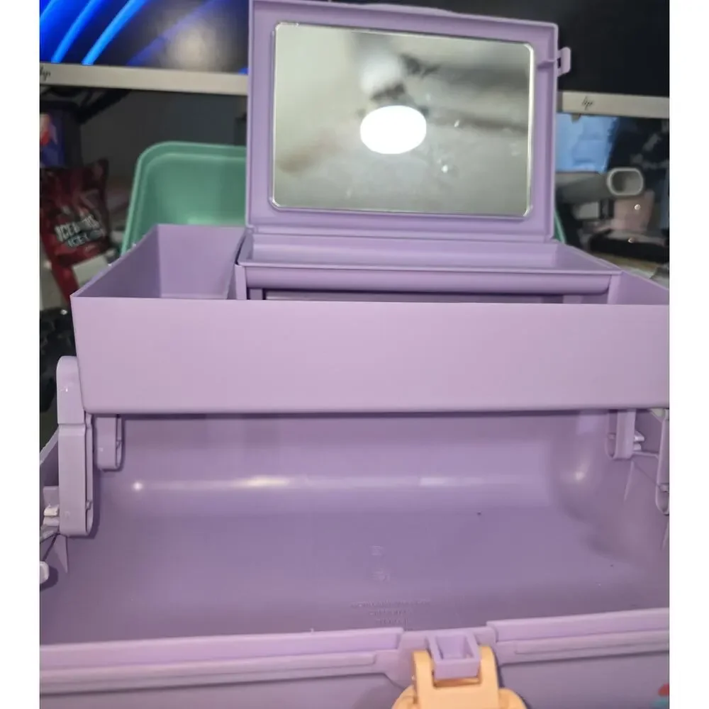 Caboodles On-The-Go Girl Seafoam & Lavender Makeup Case
